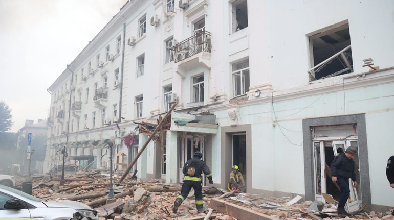 The composition of the Dnieper Publishing House Smasii was injured by shelling
