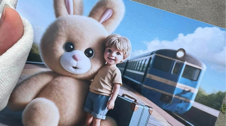 Подорожі змінюють зайчиків: залізничники відправили подарунок хлопчику, який загубив іграшку