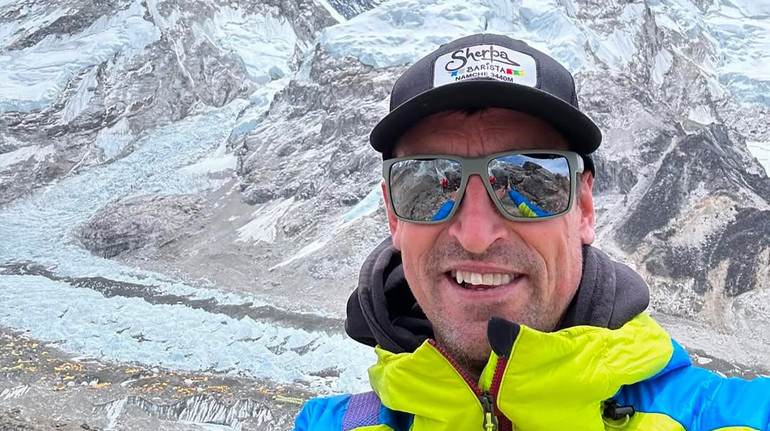 The Briton has risen on Everest and set a record