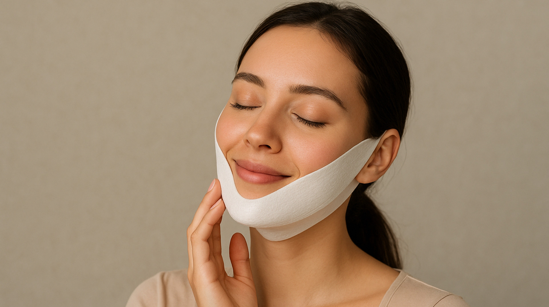 Маска-бандаж від другого підборіддя: вдягати чи ні? Пояснює косметологиня