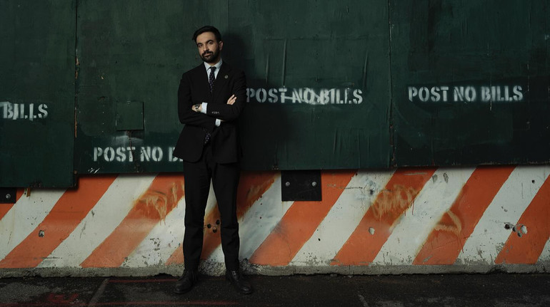 Фотограф родом з Харкова Саша Маслов зробив знімок нового мера Нью-Йорка