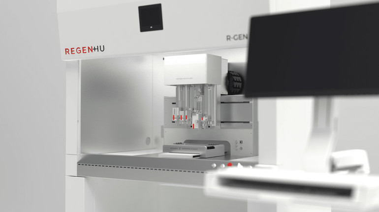 Може створювати відповідники шкіри: у Харкові запрацював перший у Східній Європі роботизований біопринтер