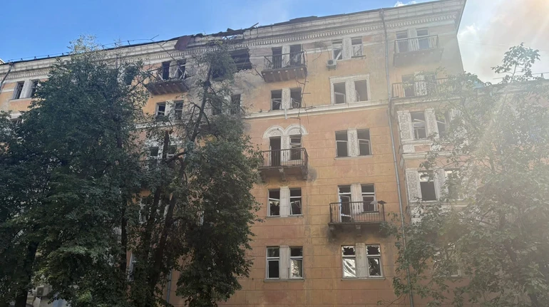 РФ атакувала Шахедом Університет харчових технологій у центрі Києва: 160 студентів були в укритті