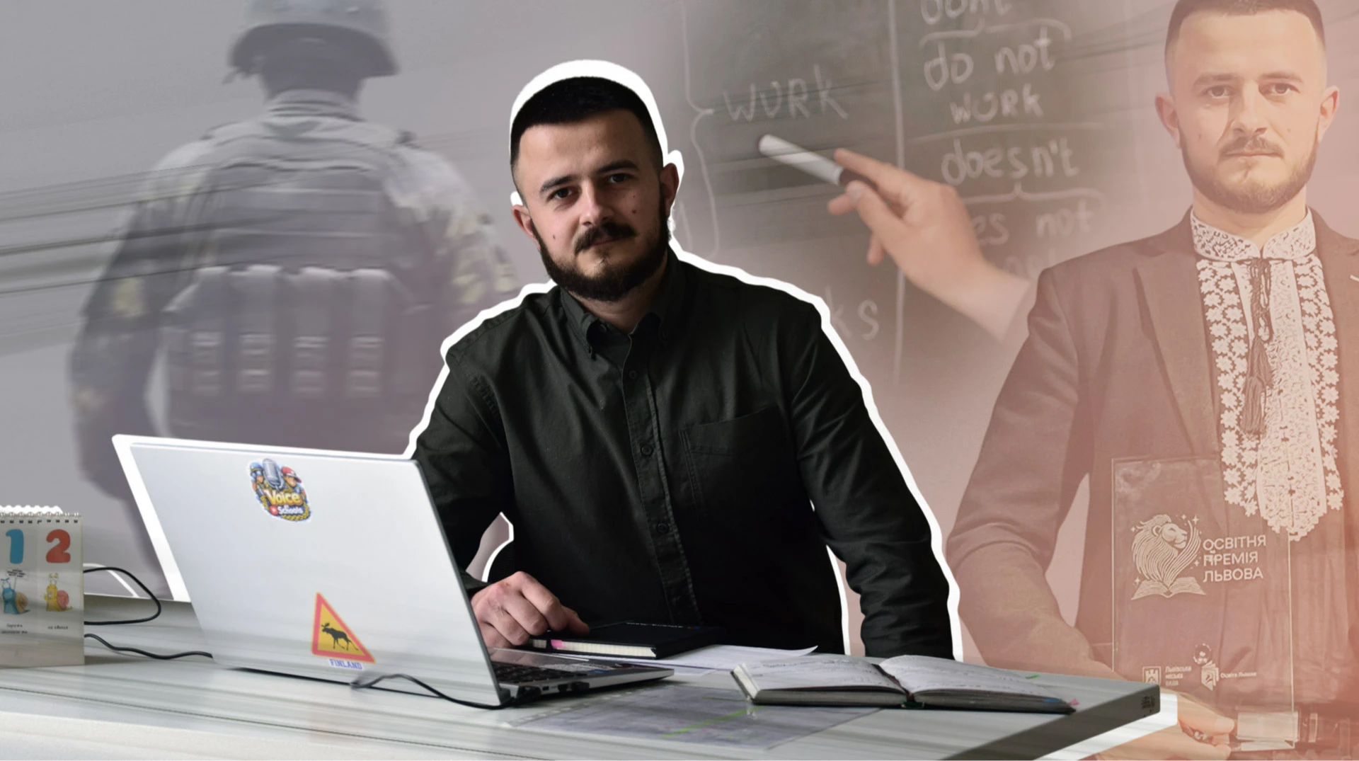 Хотів забути усе, що пережив: історія вчителя-захисника Ігоря Дусана, який повернувся до школи після служби