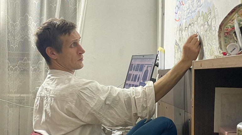 У Києві прощатимуться з художником та військовим Давидом Чичканом