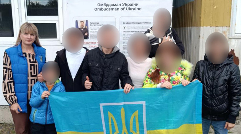 З окупації та РФ повернули групу дітей віком від 3 місяців до 18 років