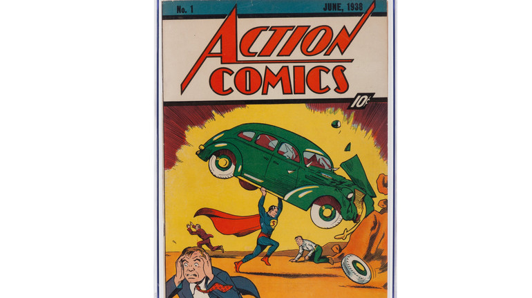 Найдорожчий в історії: перший комікс із Суперменом продали на аукціоні за 6 млн доларів