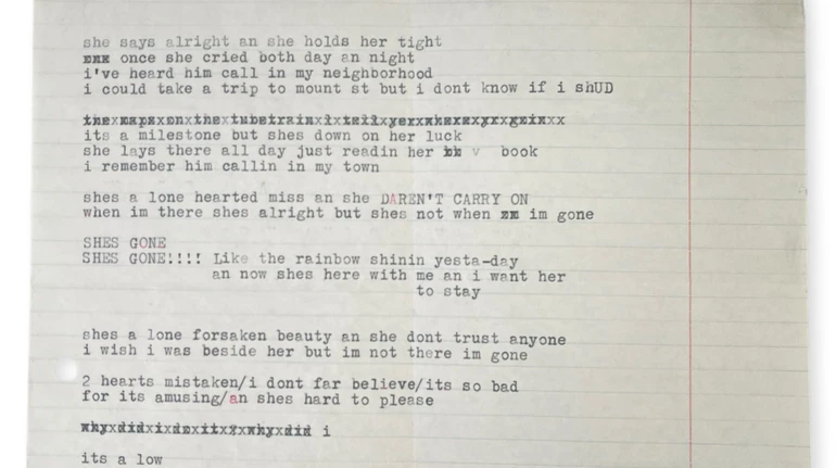 У книзі Аллена Гінзберга знайшли рідкісну чернетку пісні Боба Ділана