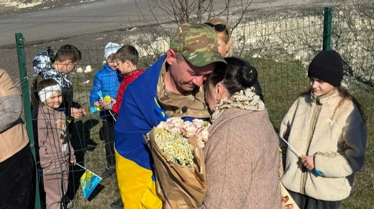 Велика радість: військовий Назар Далецький, якого вважали загиблим, повернувся додому на Львівщину