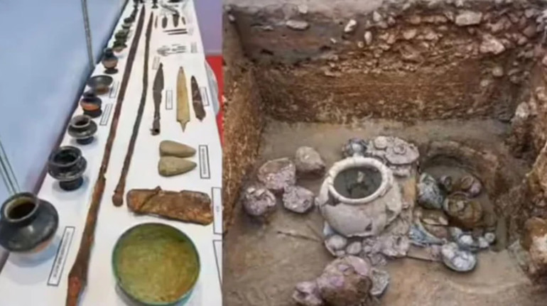 В Індії знайшли металеві списи залізної доби: вчених вразила їхня збереженість