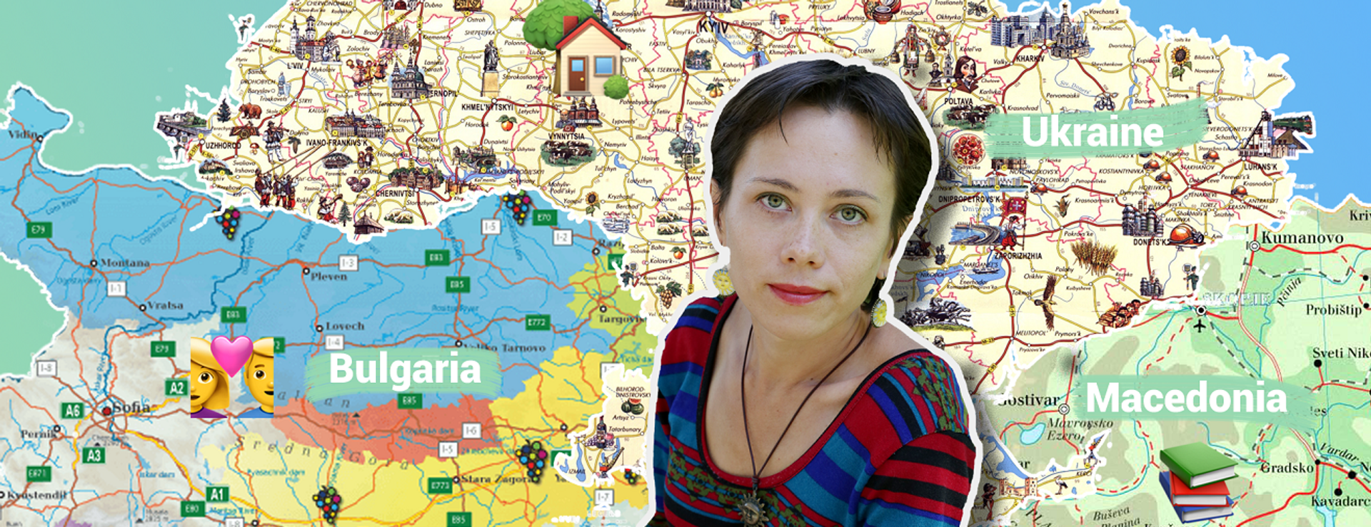 На дві країни. Як українська письменниця Анна Багряна живе в Болгарії
