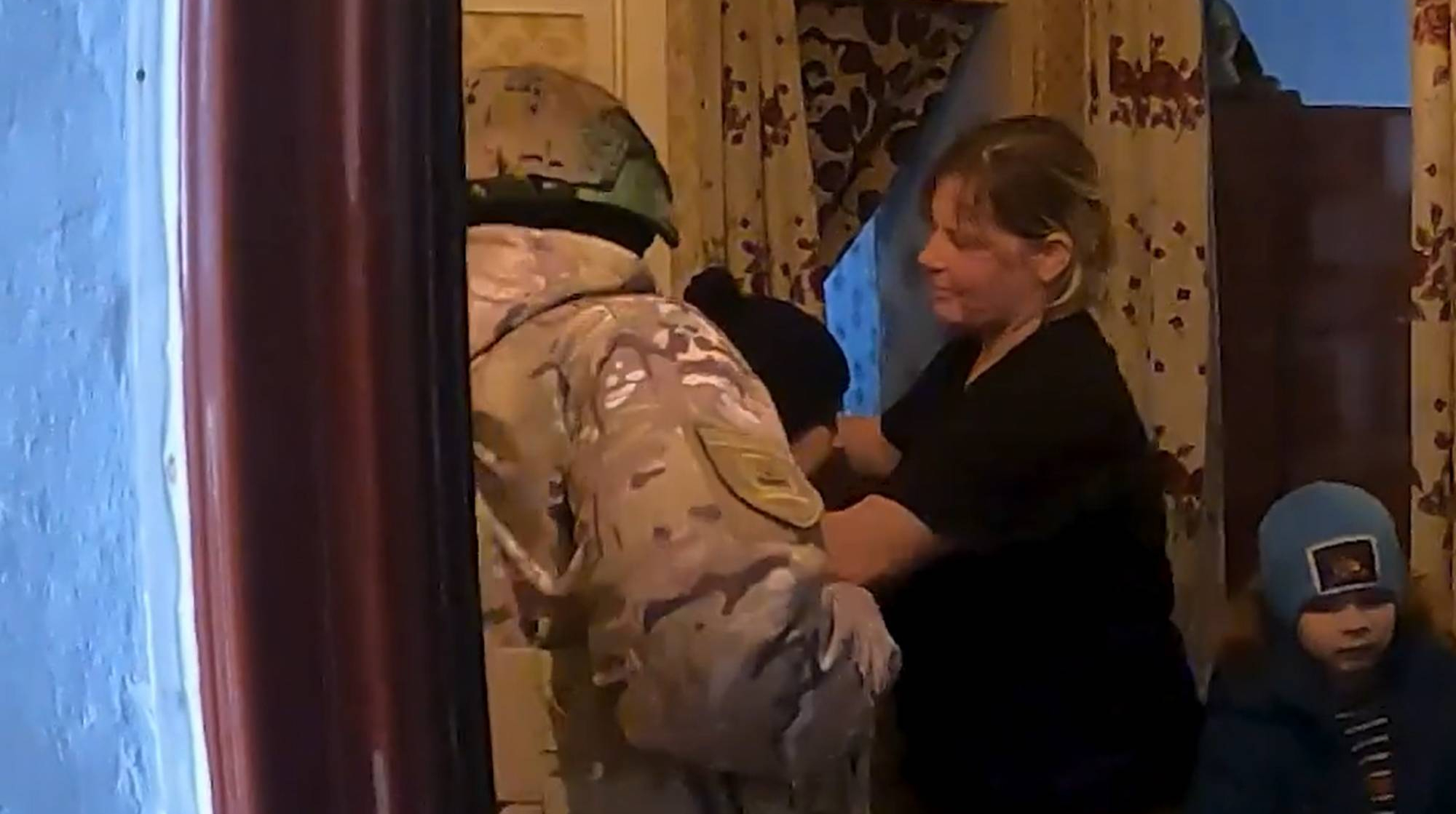 A family with two children and a disabled grandmother was evacuated from Toretsk