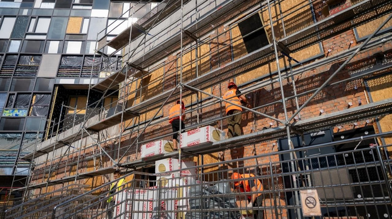 Відновлення Охматдиту: в сучасному корпусі завершили частину внутрішніх робіт