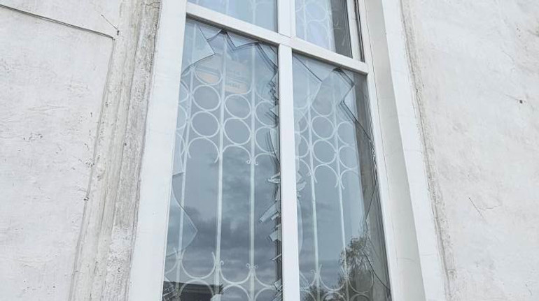 У Полтаві постраждала стародавня церква через російський обстріл