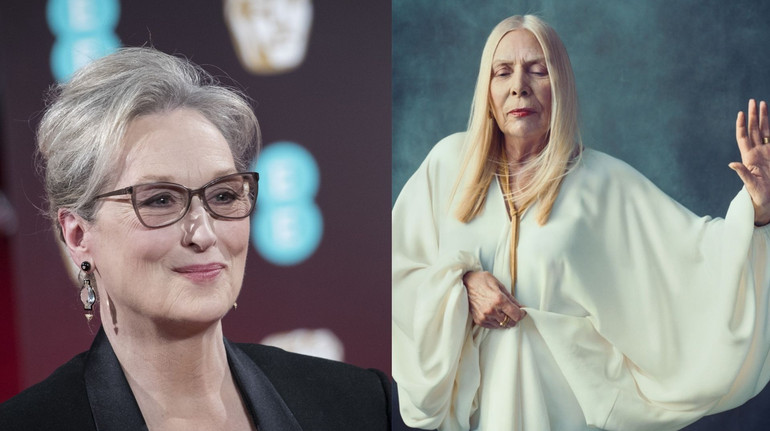 Меріл Стріп зіграє музикантку Джоні Мітчелл у біографічному фільмі