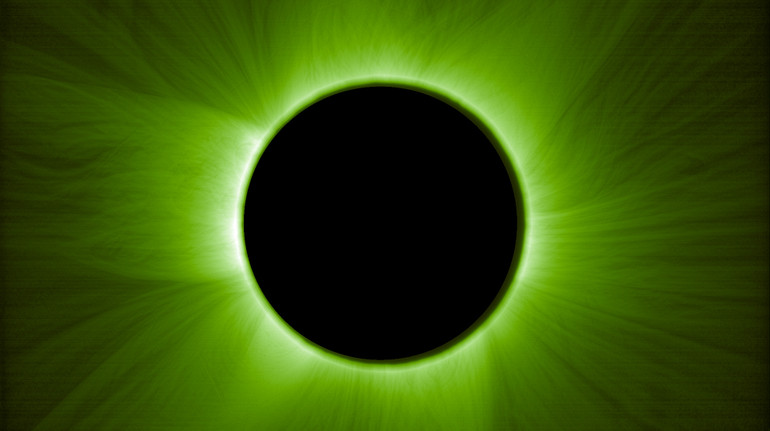 Scientists first showed artificial solar eclipse: photo