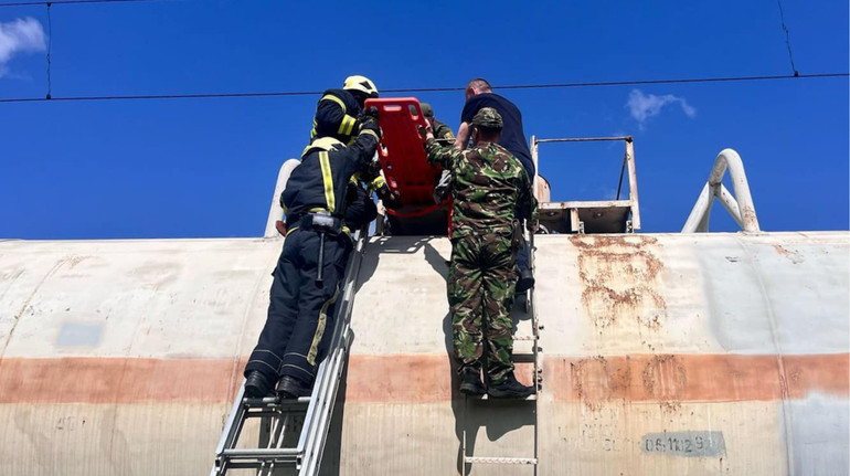 На Волині дитина залізла на вагон-цистерну: через ураження струмом її доправили у лікарню
