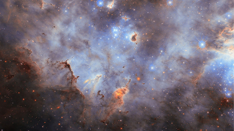 У NASA показали зоряний пейзаж у галактиці-сусідці Чумацького Шляху