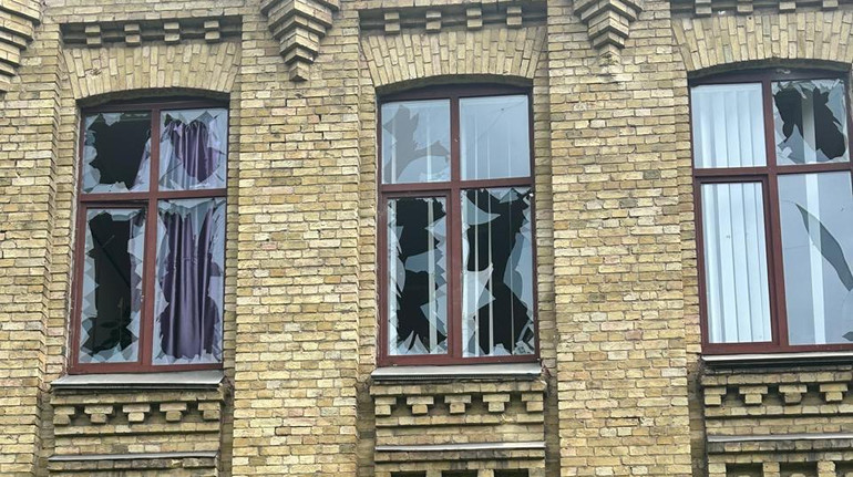 У Києві внаслідок атаки РФ постраждала історична будівля Київської політехніки