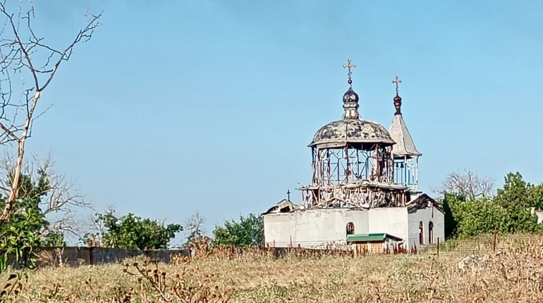Росіяни знищили храм Різдва Богородиці в Дар'ївці на Херсонщині