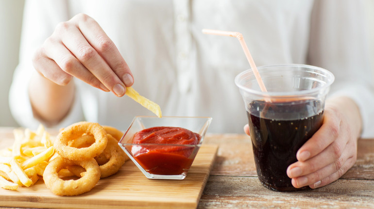 Is the coca-cola with fries can help with migraines