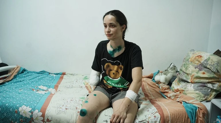 I got up, I look - the hand is gone: the 21-year-old rescuer told about the repeated attack on Kharkiv