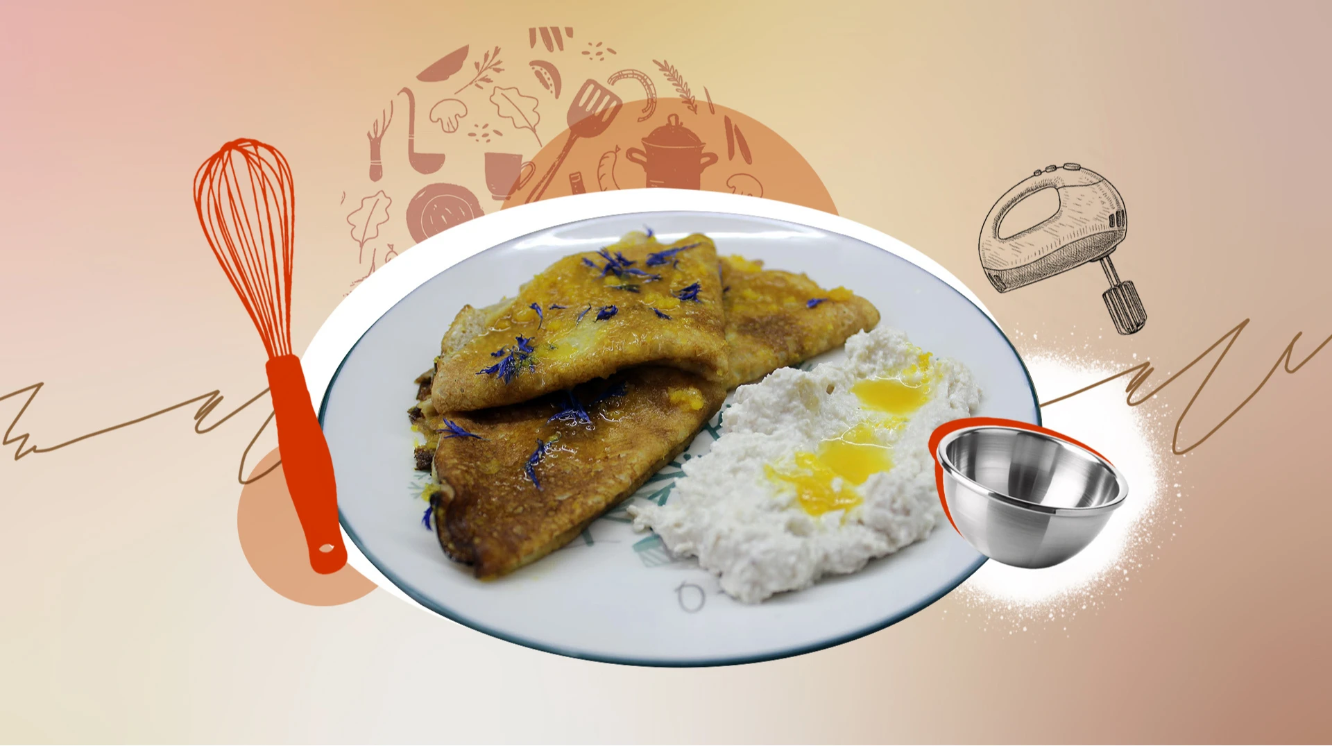 Млинці креп-сюзетт: поживний сніданок або вишуканий десерт