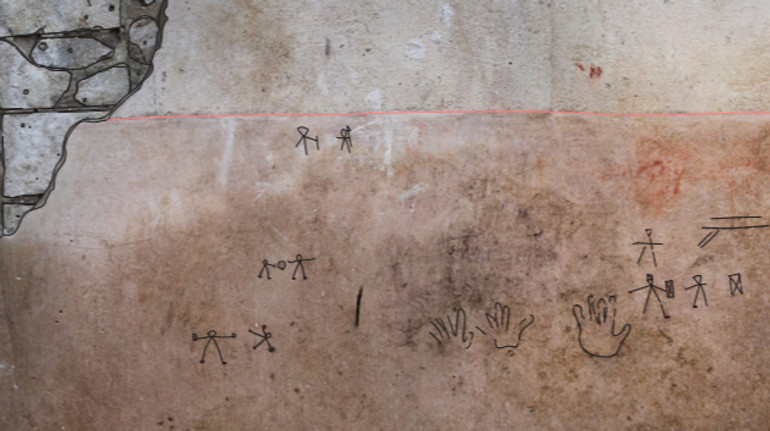 Діти бачили бої: у Помпеях знайшли дитячі малюнки про гладіаторів і полювання
