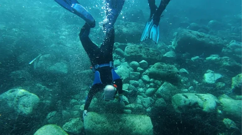 У Лівії підводні археологи виявили кладовище кораблів і затоплені залишки порту