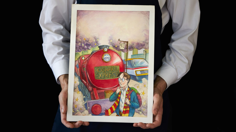 Це рекорд. Акварельну ілюстрацію до першого Гаррі Поттера продали за майже 2 млн доларів