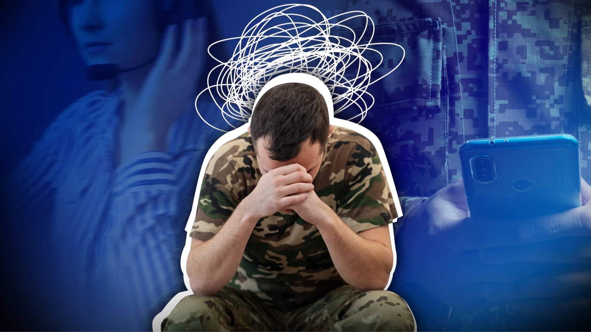 Мені погано, я не справляюся: чи працюють в Україні гарячі лінії психологічної допомоги для ветеранів