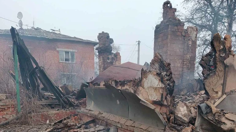 У Великій Писарівці на Сумщині росіяни зруйнували виставковий центр Гетьманського парку