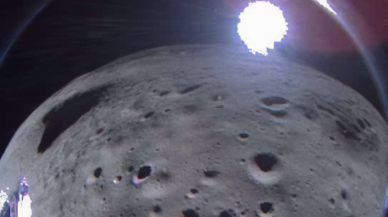 The Odyssey spacecraft showed the first pictures from the surface of the Moon – photo