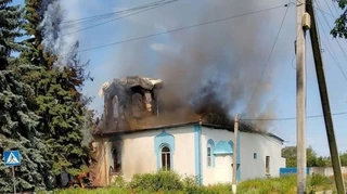 У селищі на Дніпропетровщині російський дрон знищив Свято-Успенський храм
