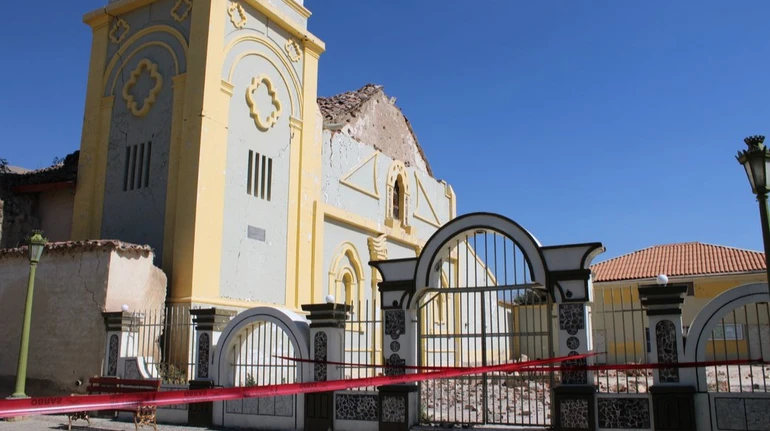 Землетрус у Перу пошкодив церкву XVI століття