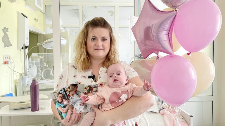 Важила лише 600 грамів: у Львові виходили дівчинку, яка народилася на 24-ому тижні вагітності