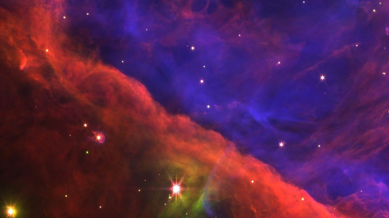 Телескоп Вебба зазнімкував туманність Оріона в приголомшливо новому світлі