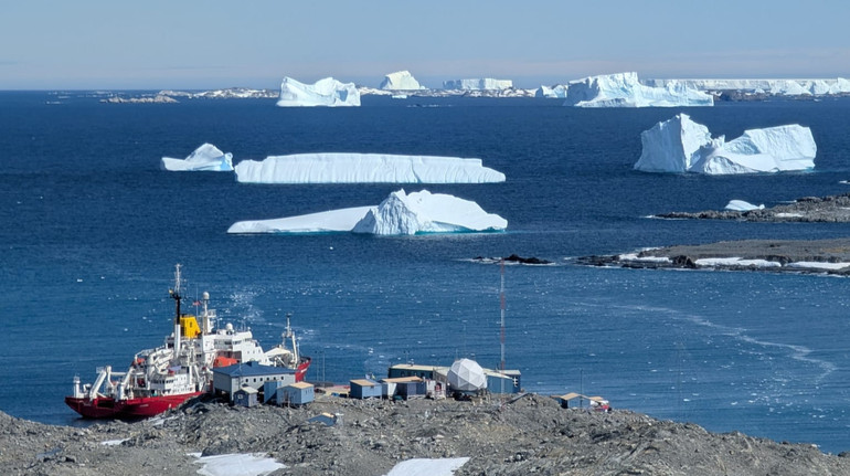 Polaris have removed the rare optical effects over Antarctica