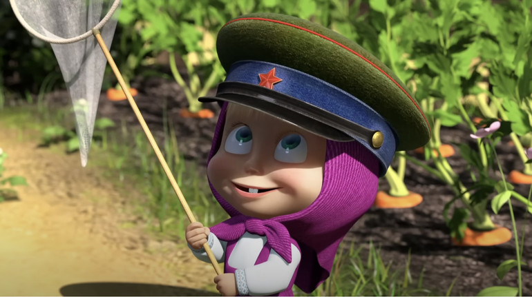 ЗМІ: YouTube-канал російського мультфільму Маша та Ведмідь – найпопулярніший серед дітей в Україні