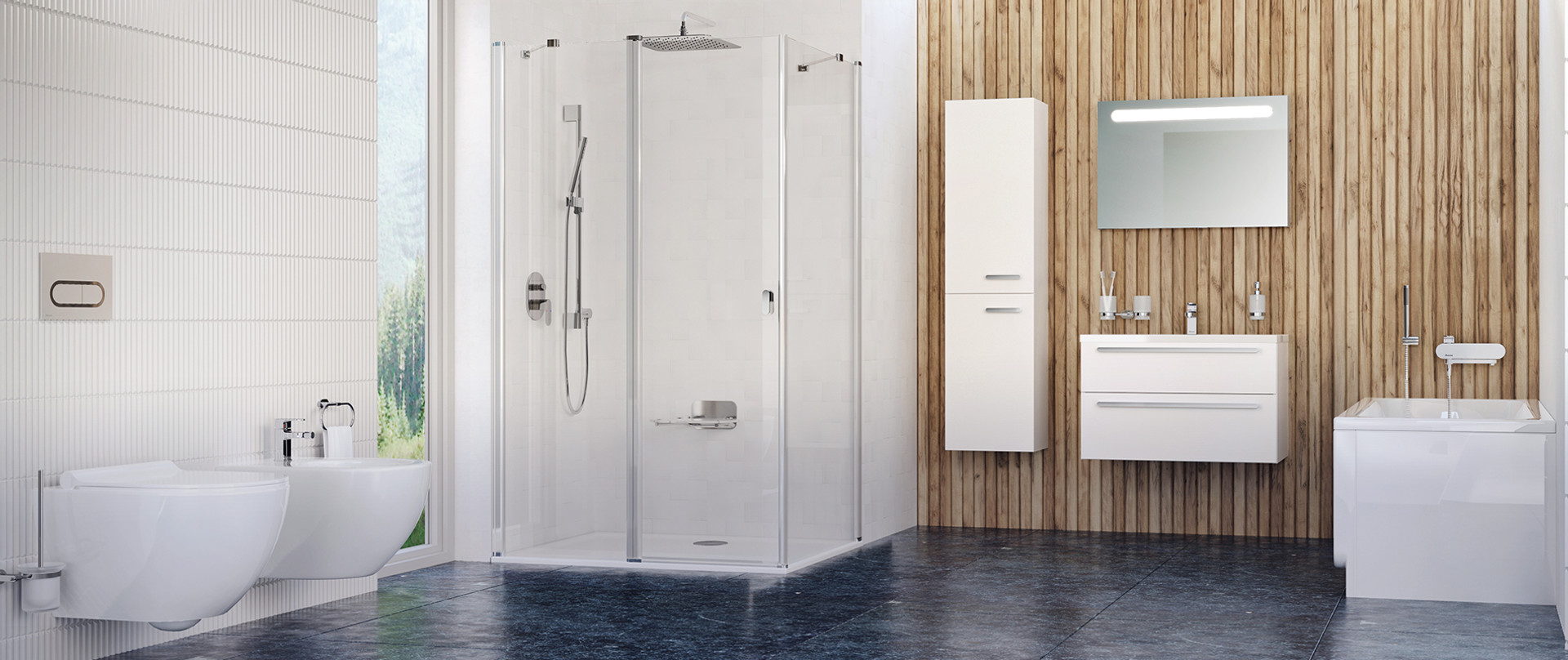Коли місця вистачить на все: 8 практичних рішень для сучасних ванних кімнат