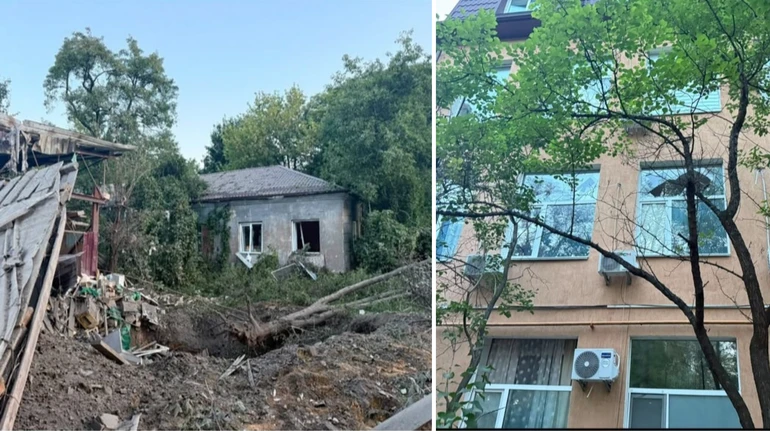 Російська атака на Київ: ракети впали на території дитячої лікарні