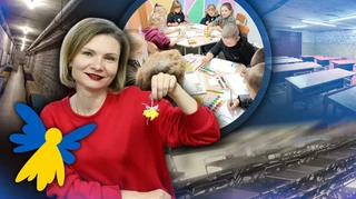 Піддони замість ліжок, столик із дверей і голі стіни. Як фонд Янголи свободи перевтілює укриття у школах і садочках