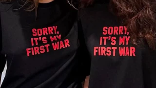 Syndicate зняв з продажу футболку Sorry, it's my first war після критики