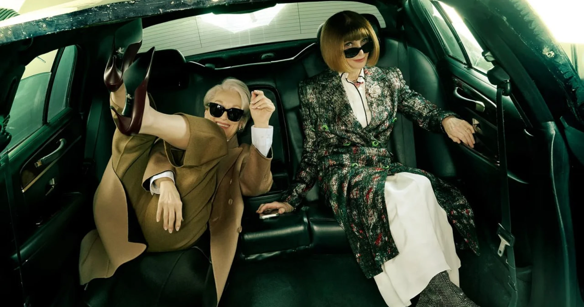 Меріл Стріп і Анна Вінтур на обкладинці Vogue до виходу "Диявол носить Prada 2"