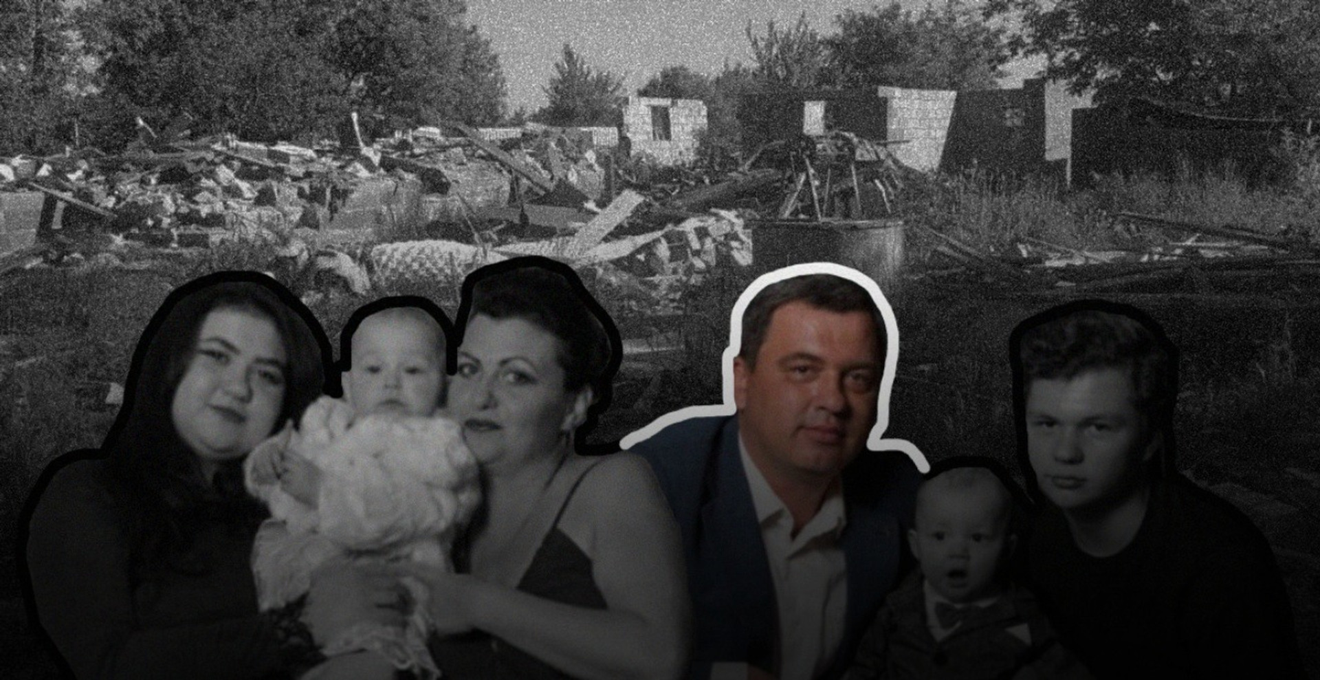 Російські бомби вбили три покоління його сім’ї. Як живе чоловік, який втратив дружину, дітей та онуків