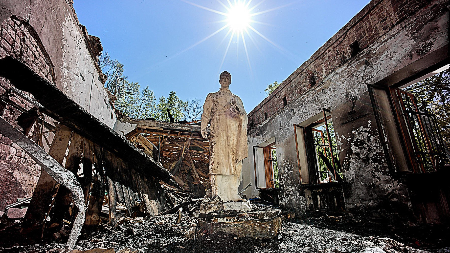 Заочно судитимуть російського генерала, який наказав знищити музей Сковороди на Харківщині