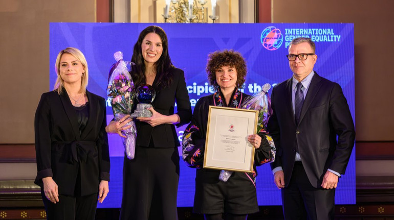 Український Фонд Маша вперше здобув премію уряду Фінляндії за боротьбу за гендерну рівність