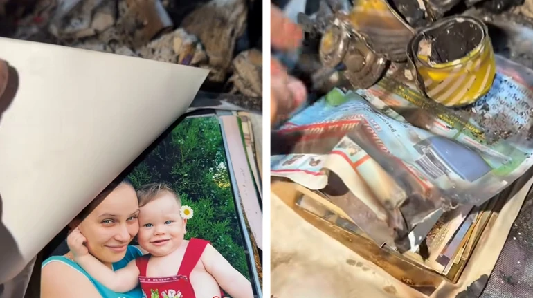 Не вціліло нічого, крім фотографій: удар по Києву знищив квартиру лікарки-волонтерки