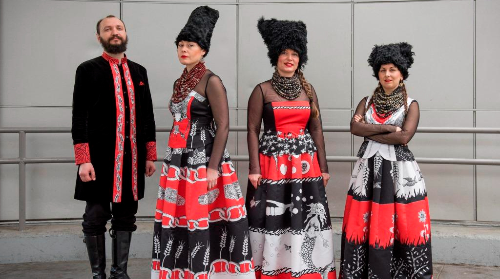The band DahaBrakha has released a new song