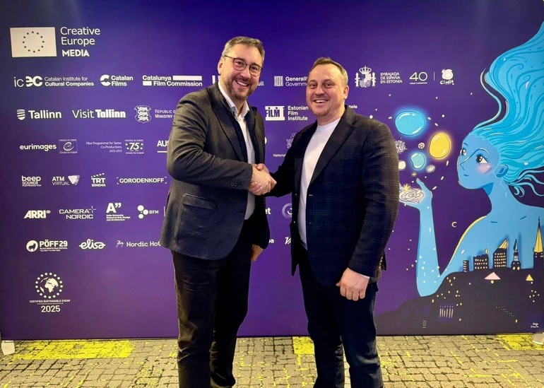 Зустріч між представниками Державного агентства України з питань кіно на чолі з Андрієм Осіповим та Lithuanian Film Centre, який представляв Laimonas Ubavičius, Director (CEO).